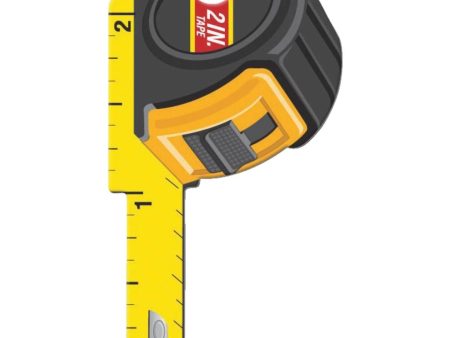 Lucky Line Tape Measure Design Decorative House Key, SC1 Fashion