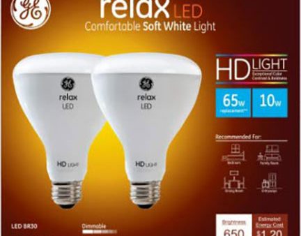 10W MED RELAX (SW) BR30 LED 2PK Online