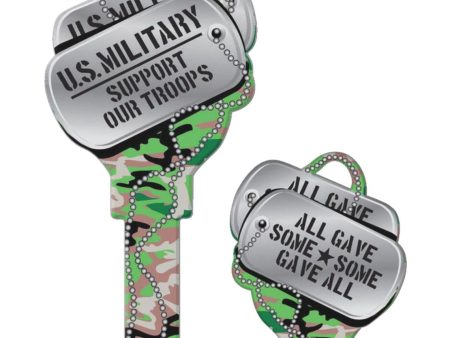 Lucky Line Dog Tags Design Decorative House Key, KW11 Online Sale