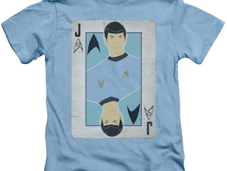 STAR TREK : THE ORIGINAL SERIES JACK S\S JUVENILE T-SHIRT 18\1 Carolina Blue LG (7) Online Hot Sale