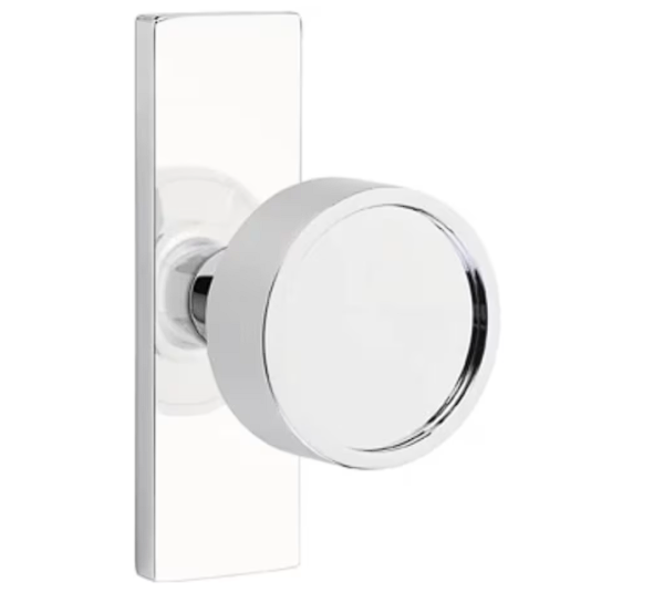 Emtek 5607VR Privacy , Stretto 1.5  x 5  , Verve Knob Supply