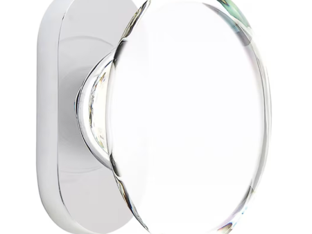 Emtek 5801HT Passage , Oval Stretto 1.5  x 3  , Hampton Glass Knob Online