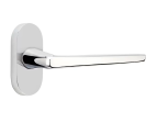 Emtek 5801HERLH Passage , Oval Stretto 1.5  x 3  , Hermes Lever , LH Hot on Sale